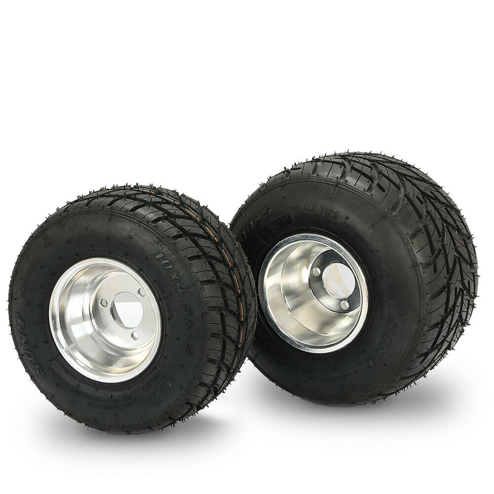 Go Kart Wheels Go Kart Rain Tires Set Of 4 Front And Rear Drift Thrike Buggy 